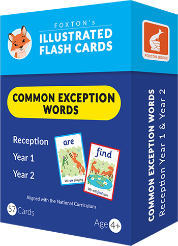 Foxton's Common Exception Words KS1 Words - Banner